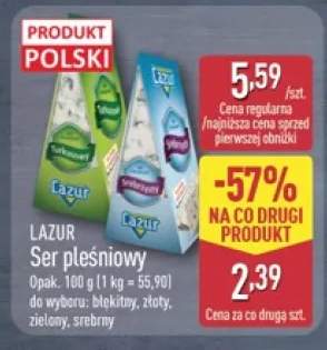 Ser pleśniowy Lazur złocisty