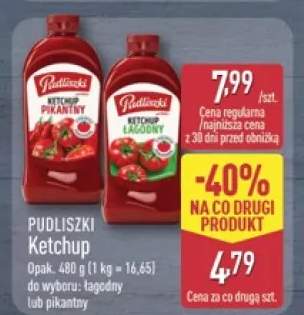 Ketchup łagodny Pudliszki