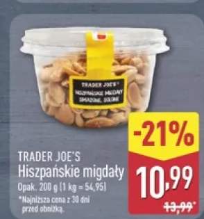Hiszpańskie migdały Trader Joe's