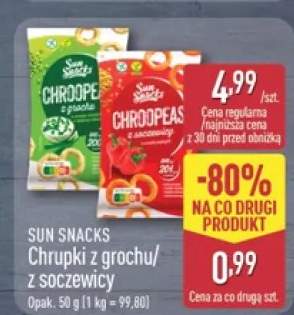 Chrupki z soczewicy Sun Snacks