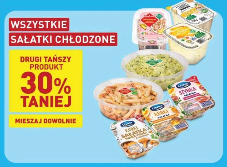 Sałatka z szynką Lisner