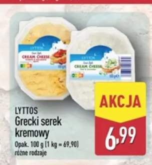 Grecki serek kremowy zioła i ogórek Lyttos