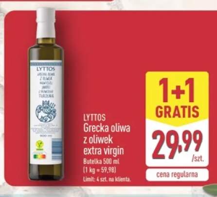 Grecka oliwa z oliwek extra virgin Lyttos