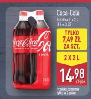 Napój gazowany Coca-Cola 2-pak
