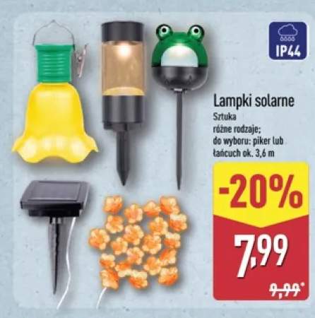 Lampki solarne