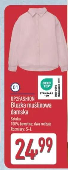 Bluzka muślinowa damska UP2FASHION