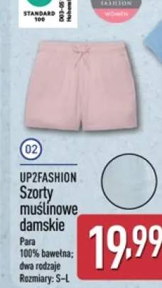 Szorty muślinowe damskie UP2FASHION