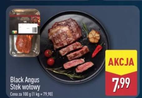 Stek wołowy Black Angus