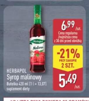 Syrop malinowy Herbapol