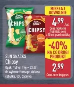 Chipsy fromage Sun Snacks