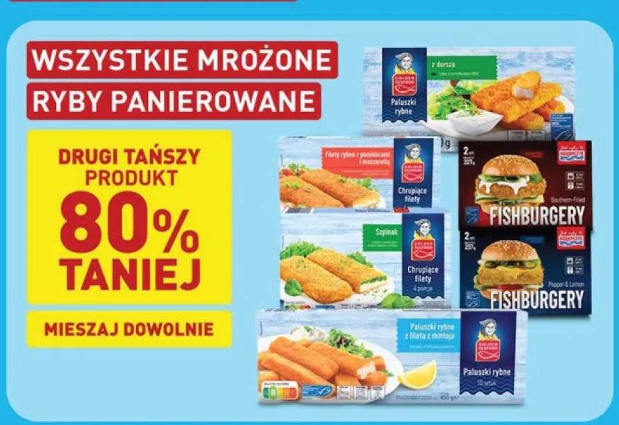 Paluszki rybne z dorsza Golden Seafood