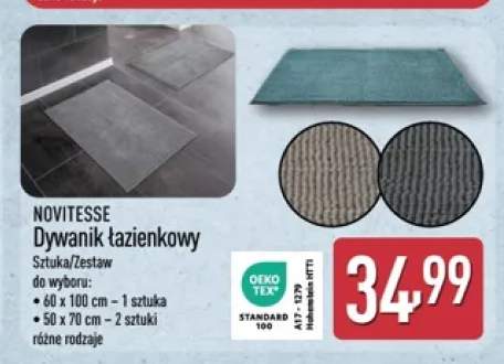 Dywanik łazienkowy NOVITESSE 2-pak 50x70 cm