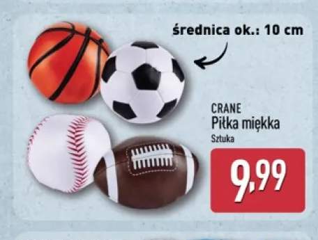 Piłka miękka Crane