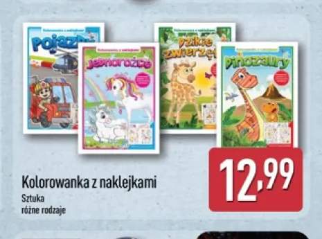 Kolorowanka z naklejkami