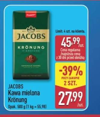 Kawa mielona Jacobs Krönung