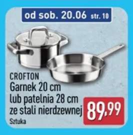 Garnek ze stali nierdzewnej Crofton 20 cm