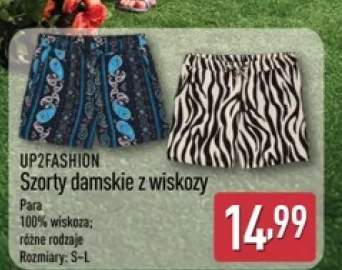 Szorty damskie z wiskozy Up2fashion