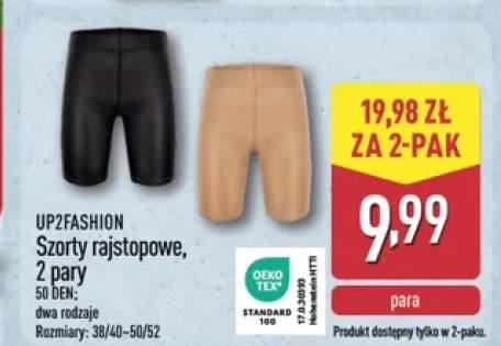 Szorty rajstopowe UP2FASHION 2-pak