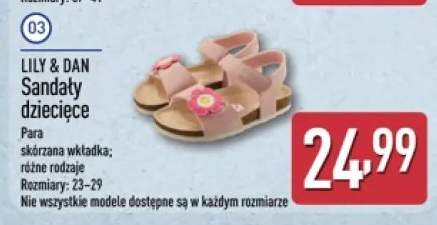 Sandały dziecięce Lily & Dan