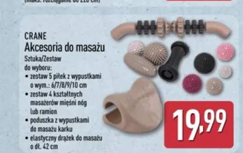 Poduszka z wypustkami do masażu karku Crane