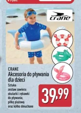 Akcesoria do pływania dla dzieci CRANE