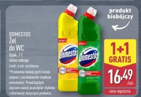 Żel do WC Domestos