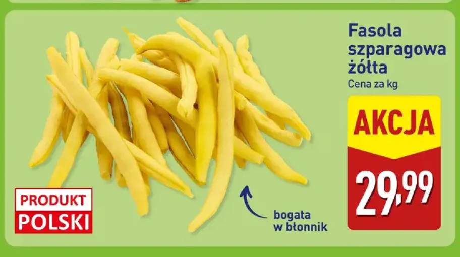 Fasola szparagowa żółta polska