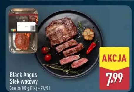Stek wołowy Black Angus
