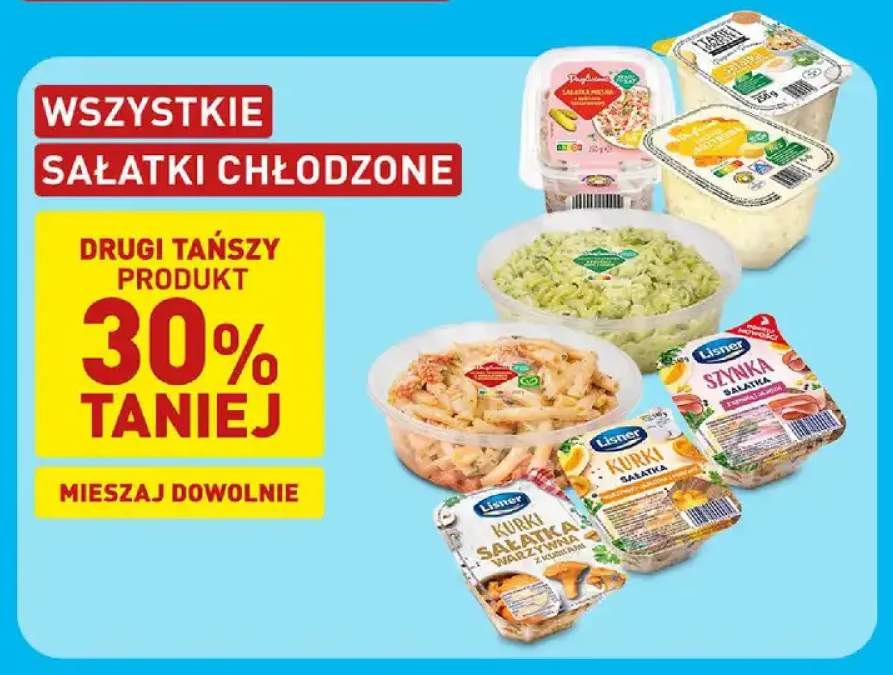 Sałatka warzywna z kurkami Lisner