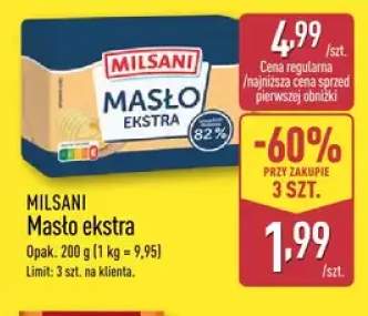 Masło ekstra Milsani