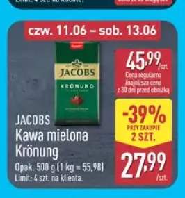 Kawa mielona Jacobs Krönung