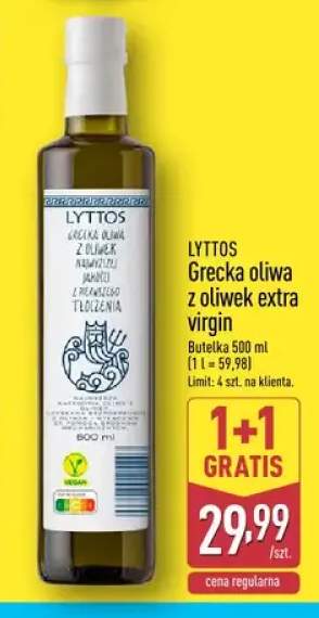 Grecka oliwa z oliwek extra virgin Lyttos