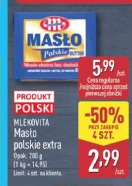 Masło polskie extra Mlekovita