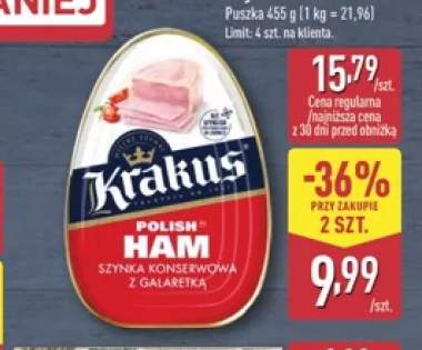 Szynka konserwowa Krakus