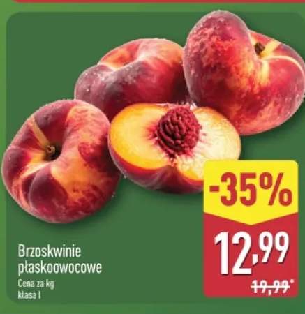 Brzoskwinie płaskoowocowe
