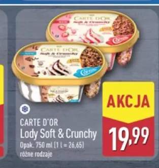 Lody Soft & Crunchy Carte D'Or