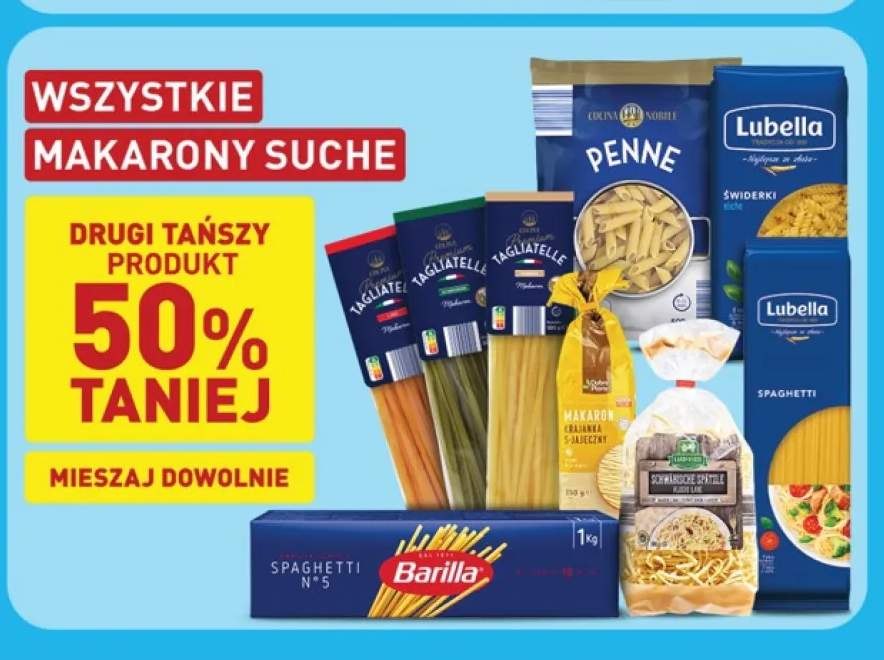 Makaron Cucina Premium Tagliatelle +6 wariantów