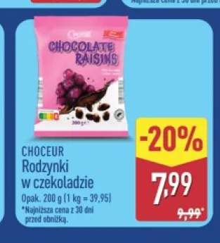 Rodzynki w czekoladzie Choceur