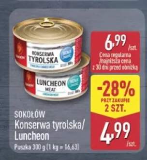 Konserwa tyrolska Sokołów +1 wariant