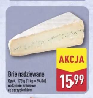 Ser Brie nadziewane ze szczypiorkiem