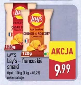Chipsy ziemniaczane Lay's Paysan Oignon de Roscoff Caramélisé +1 wariant