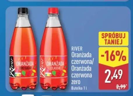 Oranżada czerwona River +1 wariant