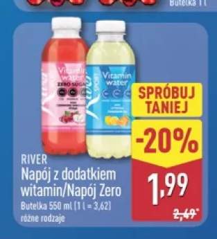 Napój Zero River +1 wariant