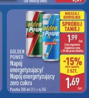 Napój energetyzujący Golden Power +1 wariant