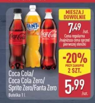 Napój gazowany Coca-Cola +3 warianty