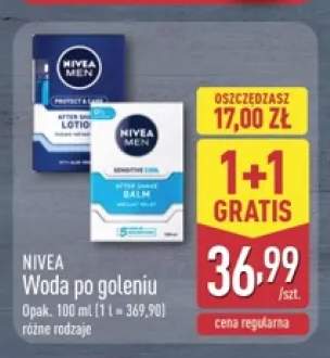 Woda po goleniu Nivea Men Protect & Care +1 wariant