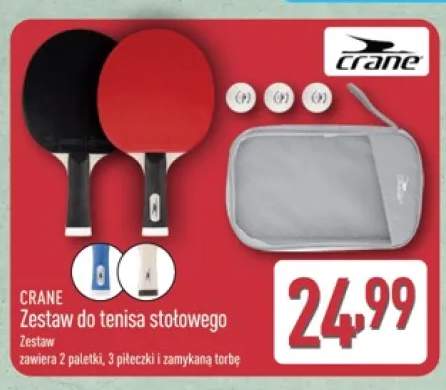 Zestaw do tenisa stołowego Crane