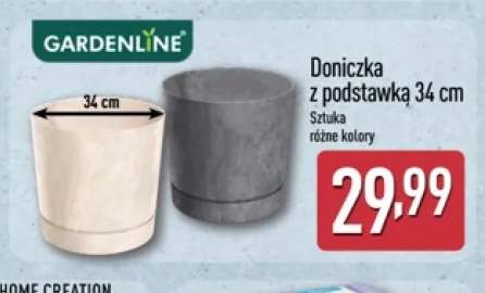 Doniczka z podstawką 34 cm Gardenline