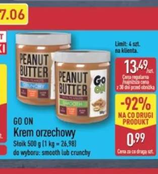 Krem orzechowy Go On Smooth +1 wariant