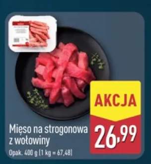 Mięso na strogonowa z wołowiny Mięsne Specjały